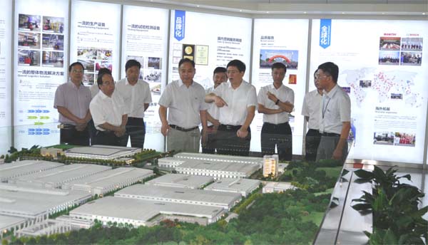 浙江省委常委、組織部長黃建發(fā)赴杭叉集團(tuán)調(diào)研