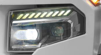  全車可選配LED燈具，節(jié)能環(huán)保